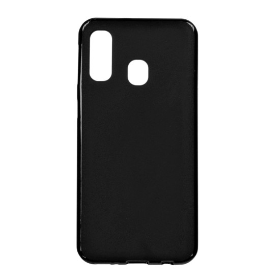 Funda de Silicona Suave para Samsung Galaxy A40 Negro